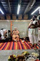 HH Swamiji's Visit to Shri Lakshmi Venkataraman Temple,  Harikhandige (14 Feb 2025)